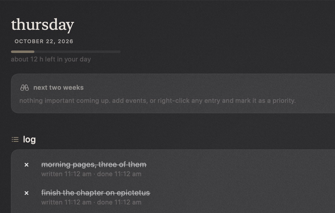 tabula on mac in the basalt theme, zoomed in